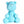Load image into Gallery viewer, Bear Blue / TSP0140