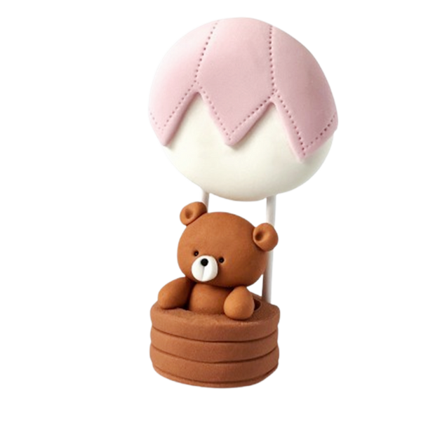 Teddy On Pink Balloon / TSP01512